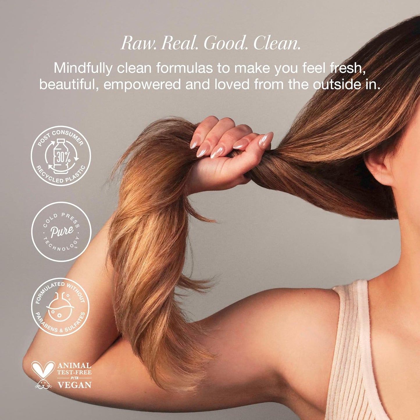 Raw Sugar The Grow Pro Shampoo & Conditioner Set, Simply Hand Wash Duo (4 Products) Anti-Thinning, Pro-Lengthening Hair Care & Moisturizing Hand Soap