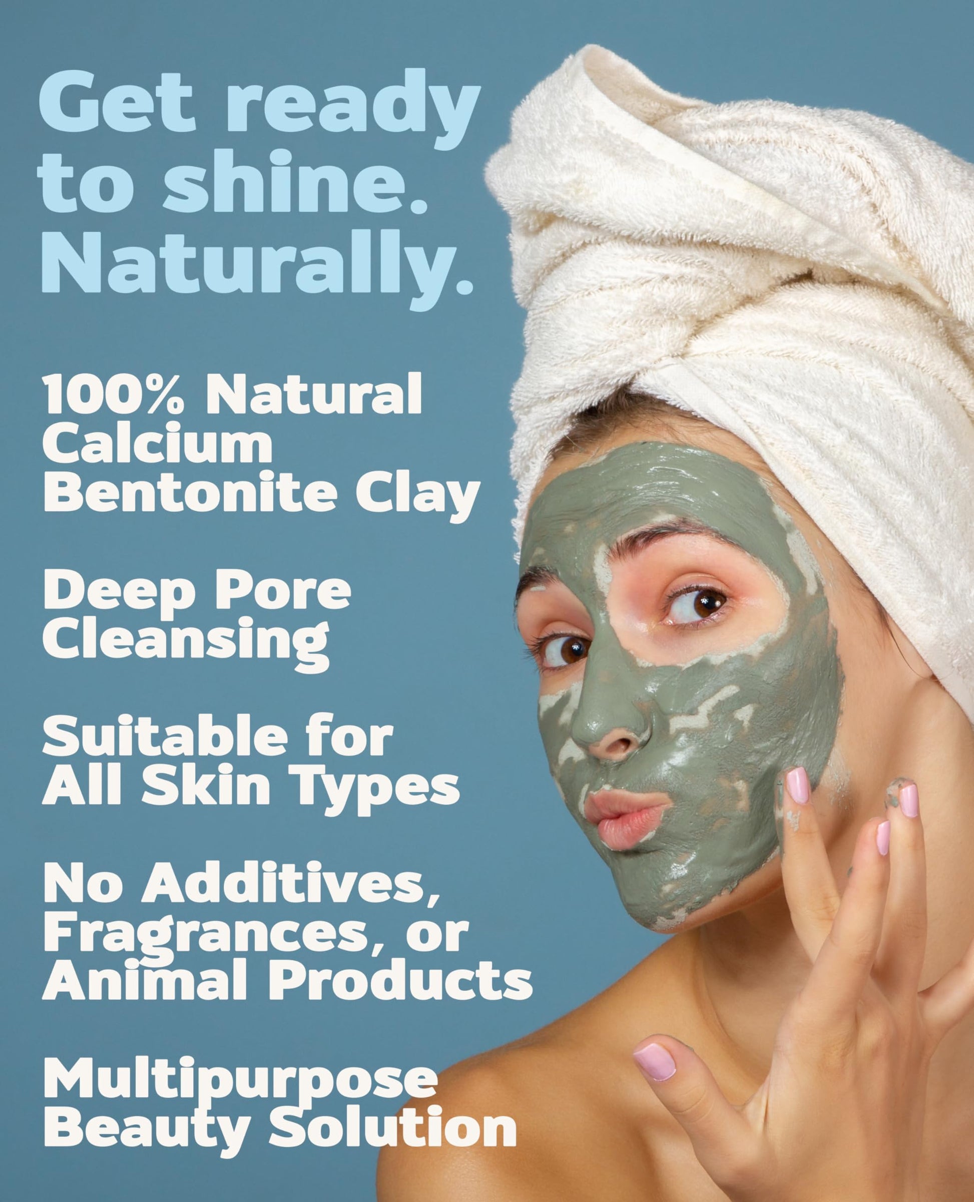 Aztec Secret - Indian Healing Clay 10oz Jar - Deep Pore Cleansing Facial & Body Mask – The Original