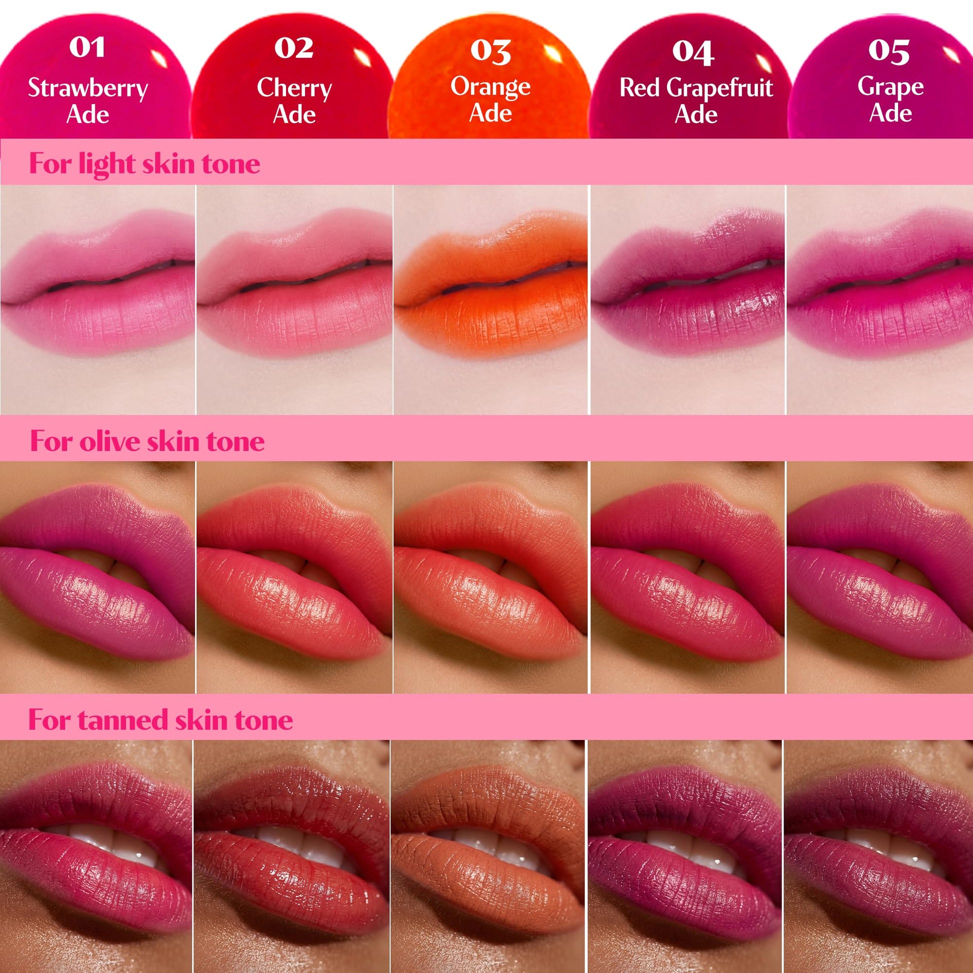 ETUDE Dear Darling Water Tint, Watermelon Ade, Lip and Cheek Stain