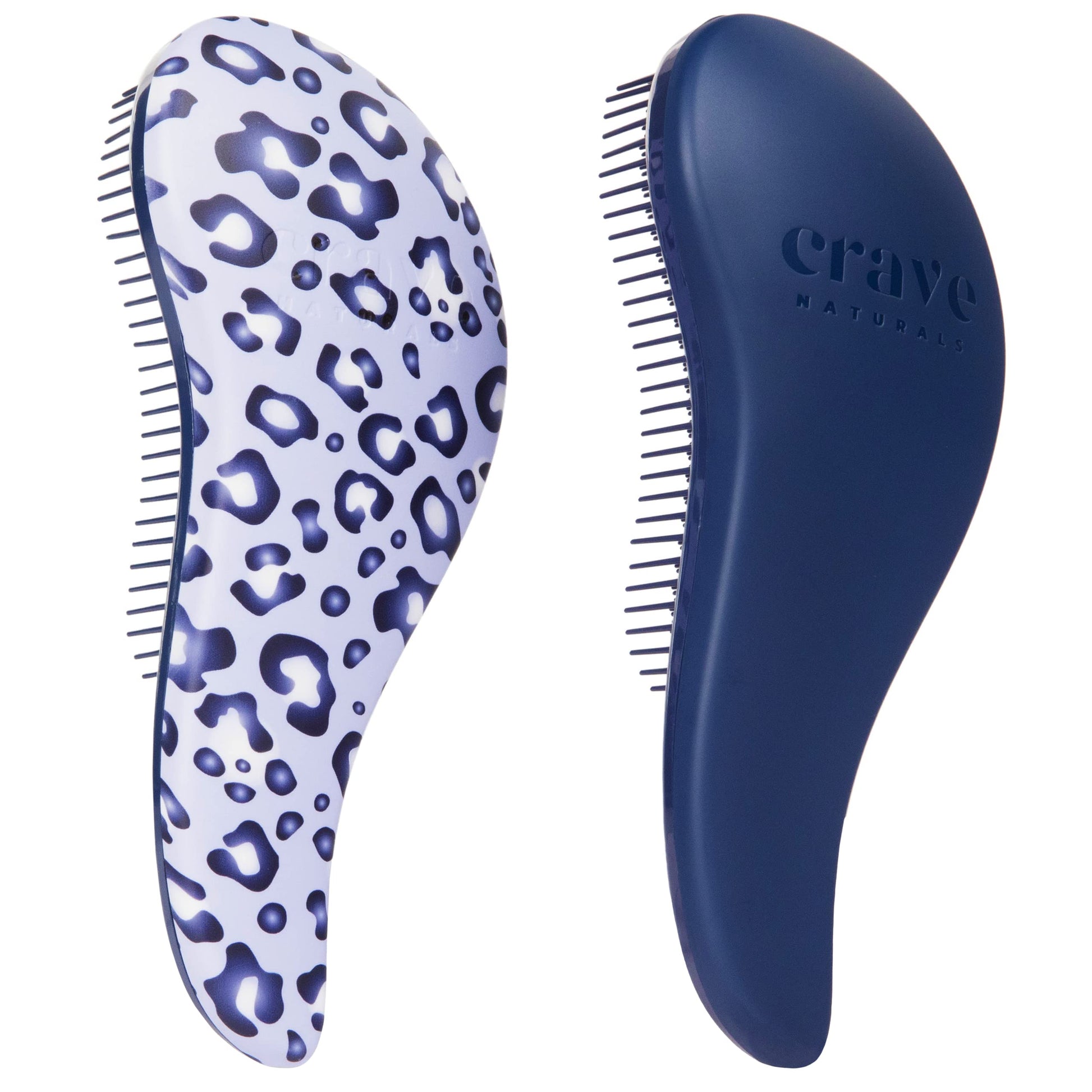 Crave Naturals Glide Thru Detangling Hair Brush for Adults and Kids - Detangler Hairbrush for Curly