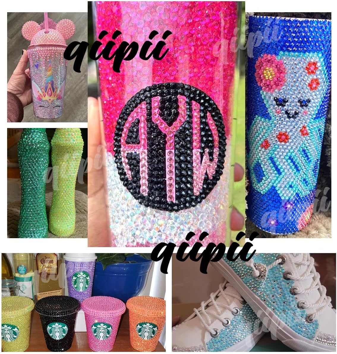 Tangerine??Orange AB Resin Rhinestones for Crafting 3mm 4mm 5mm Flatback Jelly Stones Bulk SS10 SS16 SS20 Diamonds Gems Charms for Nails Face Eyes Makeup Tumblers Bottles Crafts Clothes Shoes