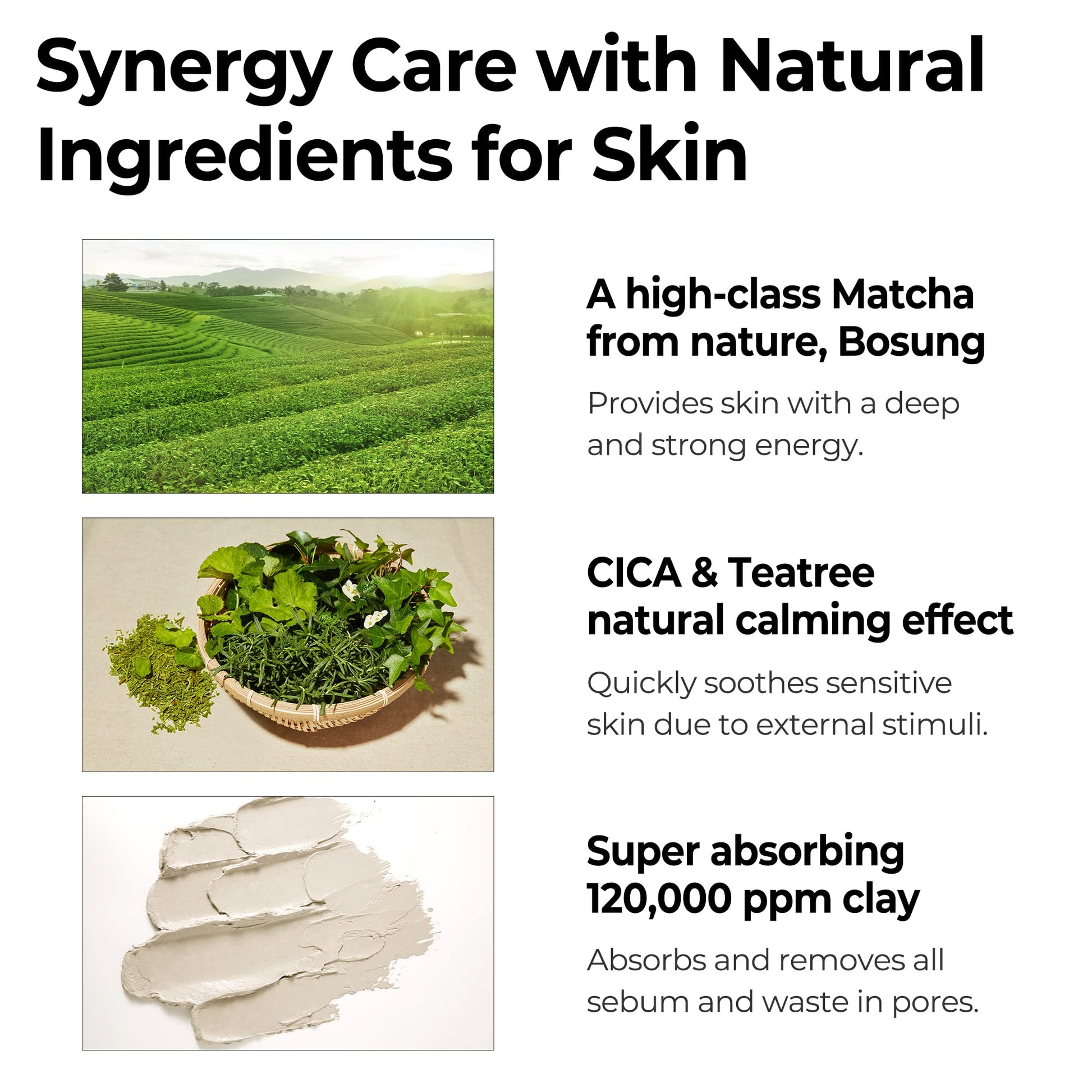 SOME BY MI Super Matcha Pore Clean Clay Mask - 3.52Oz, 100g - Made from Match Water for Sensitive