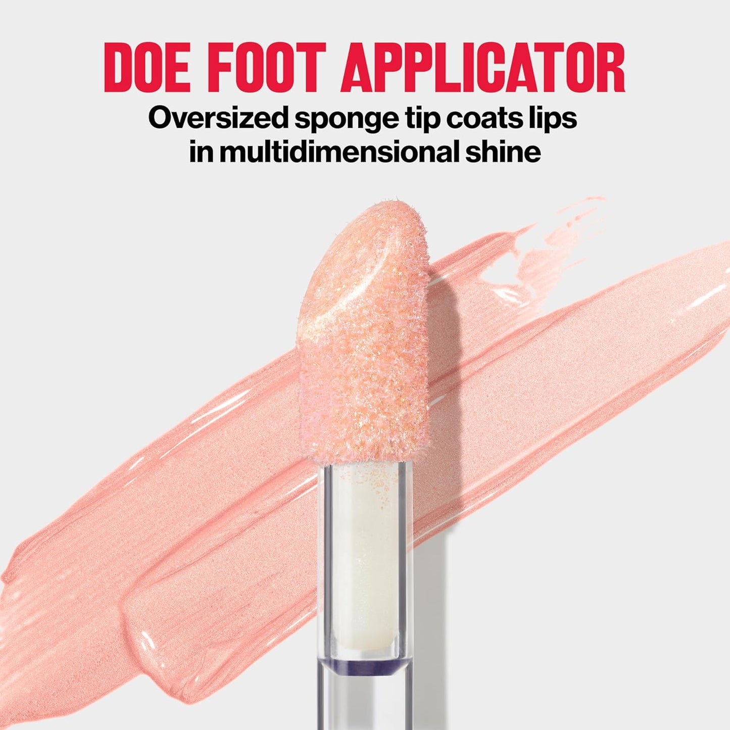 Revlon Super Lustrous Lip Gloss, Non-Sticky, Hydrating, High Shine Finish, 200 Crystal Clear, 0.13 oz