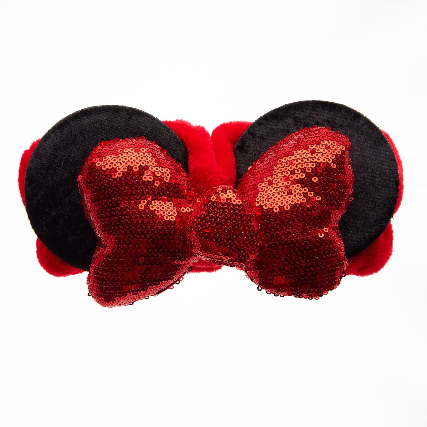 The Crème Shop x Minnie 3D Teddy Headband (Ruby Glitz)