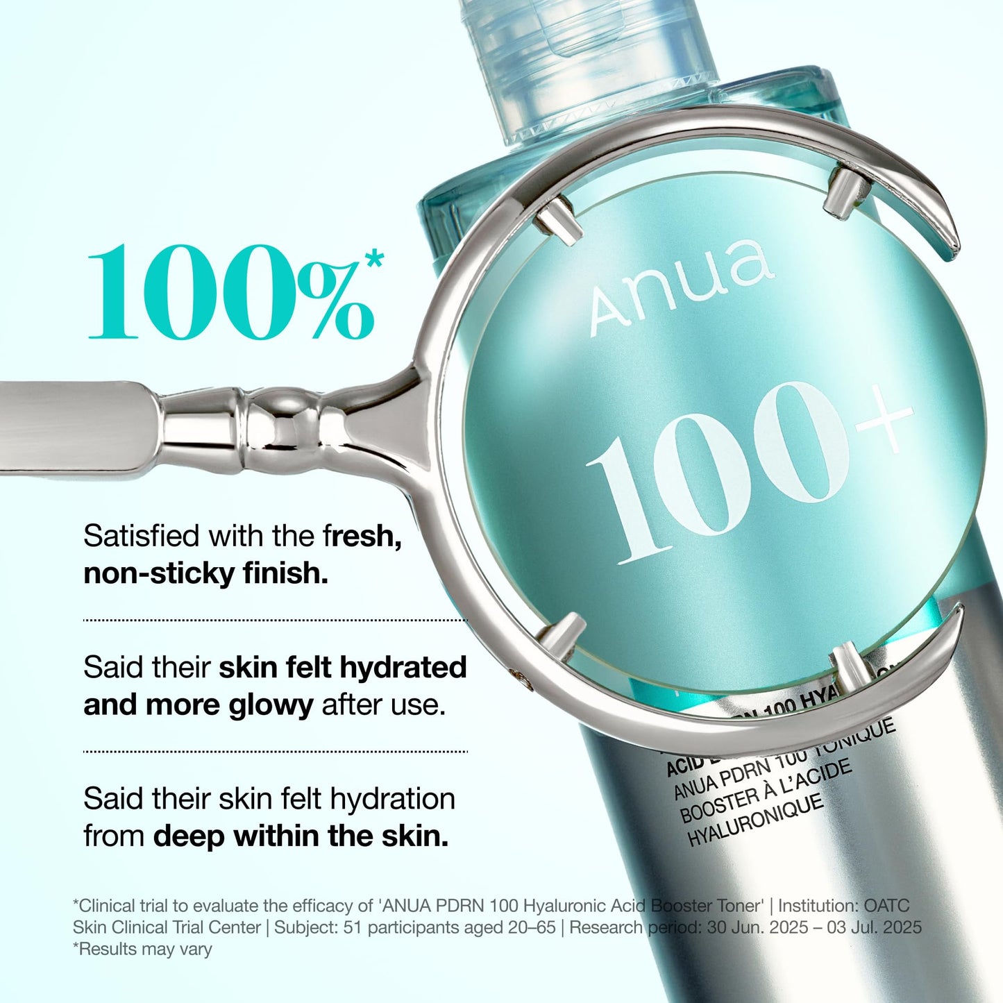 Anua PDRN 100 Hyaluronic Acid Booster Toner, Hydrating Face Toner for Dry Skin, Salmon DNA &