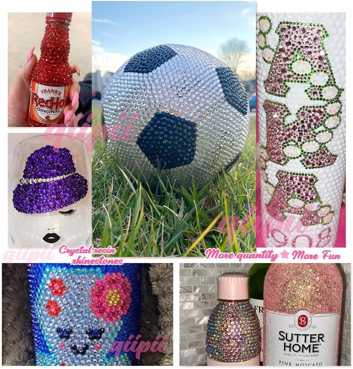 Emerald Green Crystal Resin Rhinestones w B7000 Jewelry Glue for Bedazzling Crafting 3mm 4mm 5mm 6mm Flatback Stones Diamonds Crystals Gems Charms for Nails Face Eyes Makeup Tumblers DIY Crafts