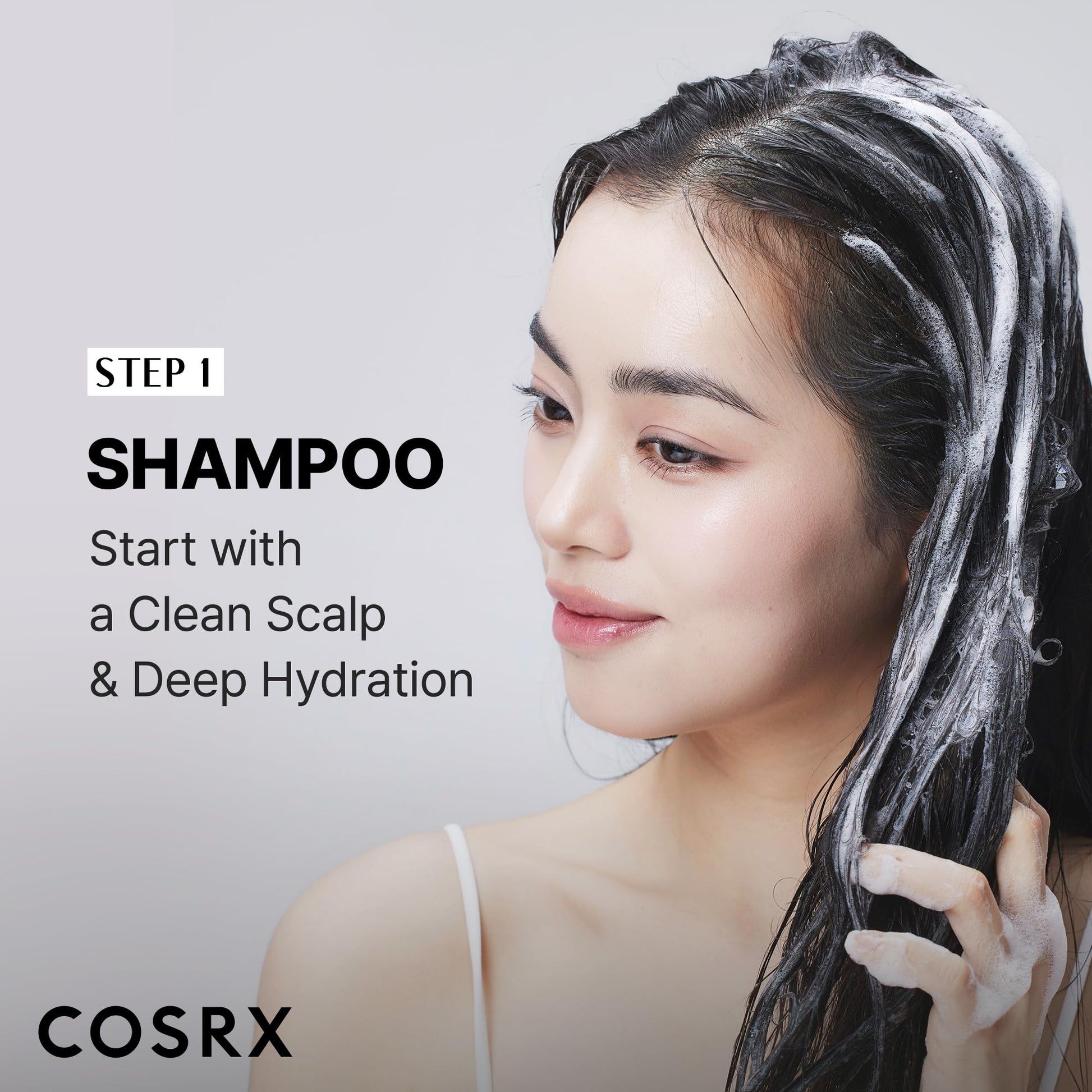 COSRX PEPTIDE-132 Hair Bonding Mini Kit, Shampoo, Treatment & Oil Serum