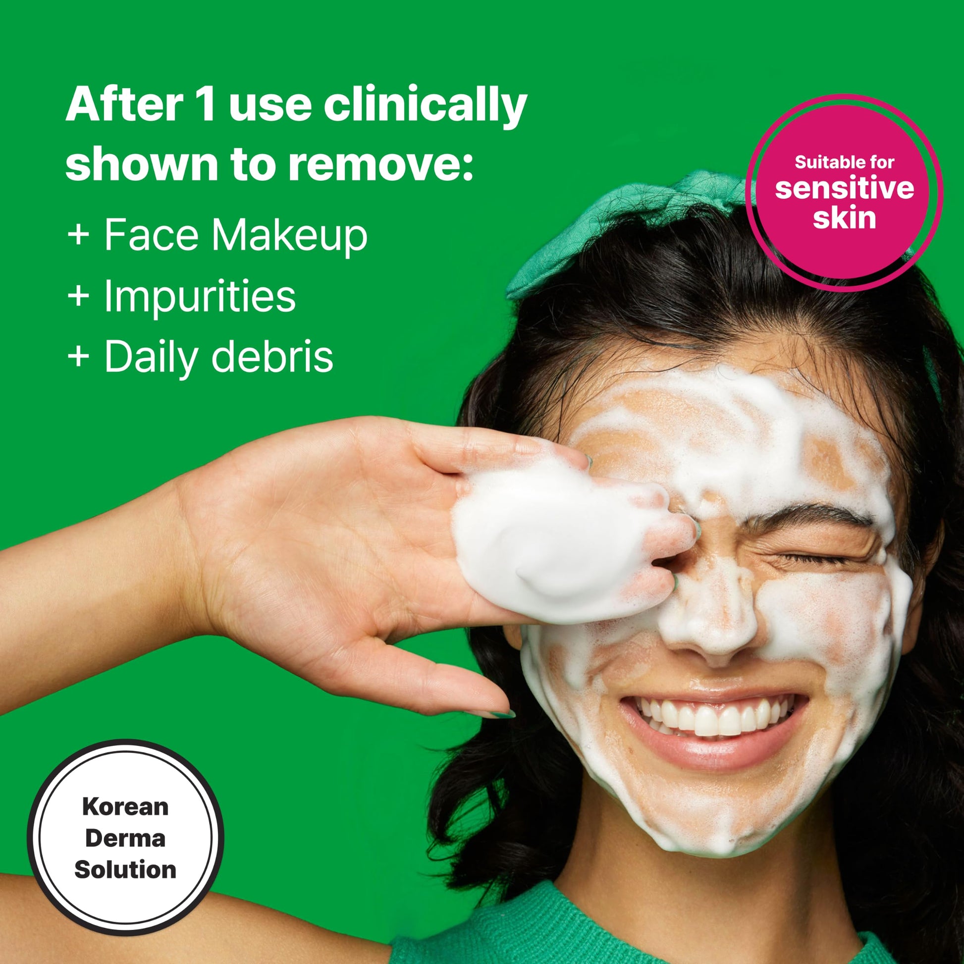 Dr.Jart+ Cicapair Gentle Foam Korean Face Wash Cleanser for Sensitive Skin with Centella Asiatica |