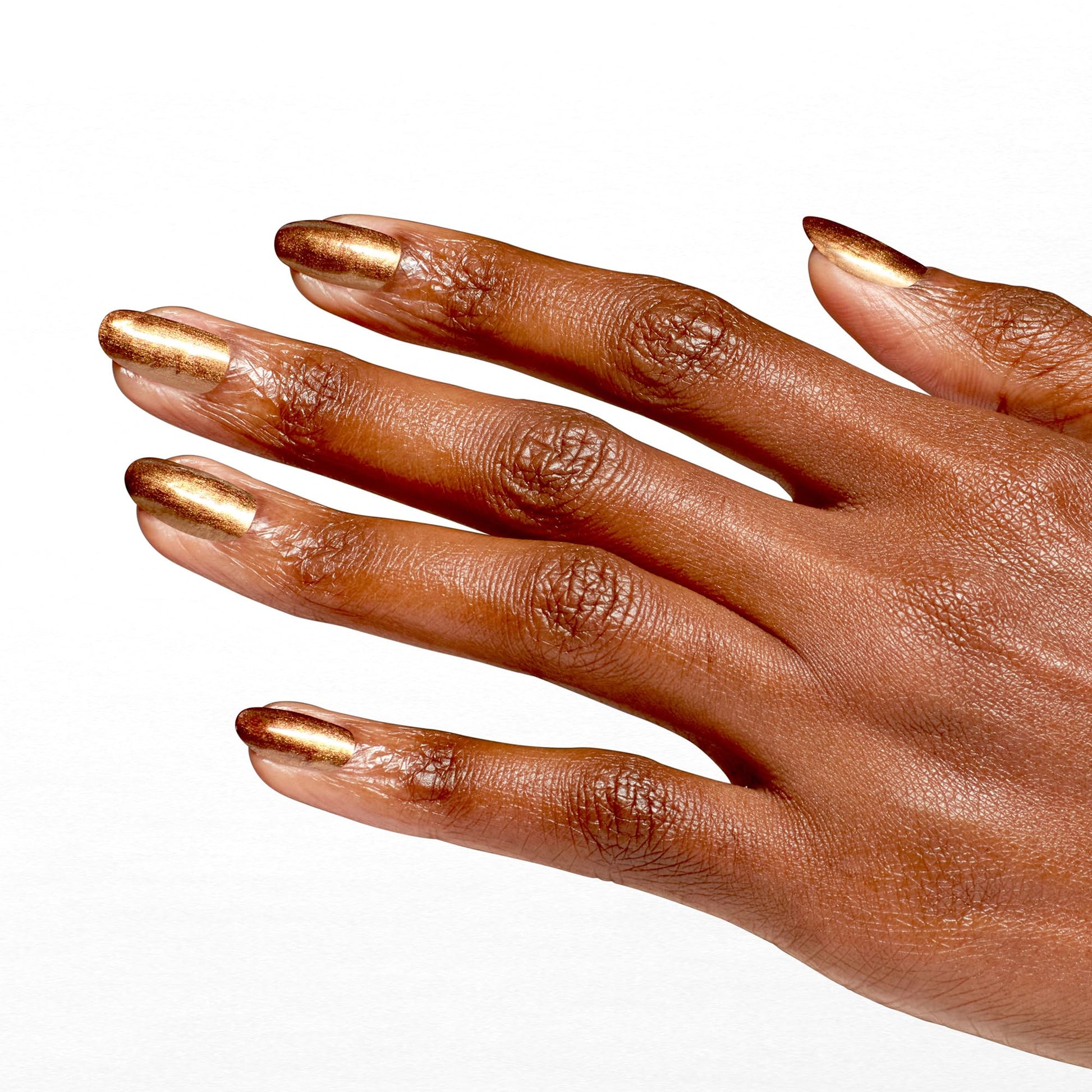 OPI Nail Lacquer Millennium Mocha | Opaque Dark Brown Metallic Nail Polish