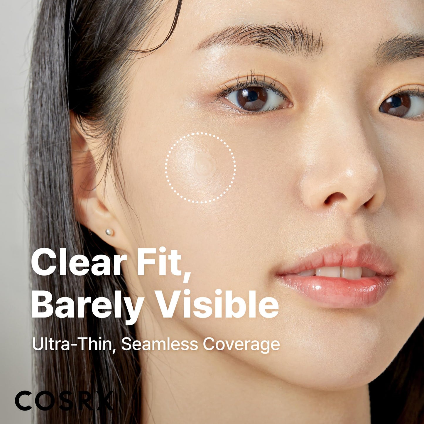 COSRX Clear Fit Invisible Master Patch, Ultra-Thin Spot Cover (18 Counts)