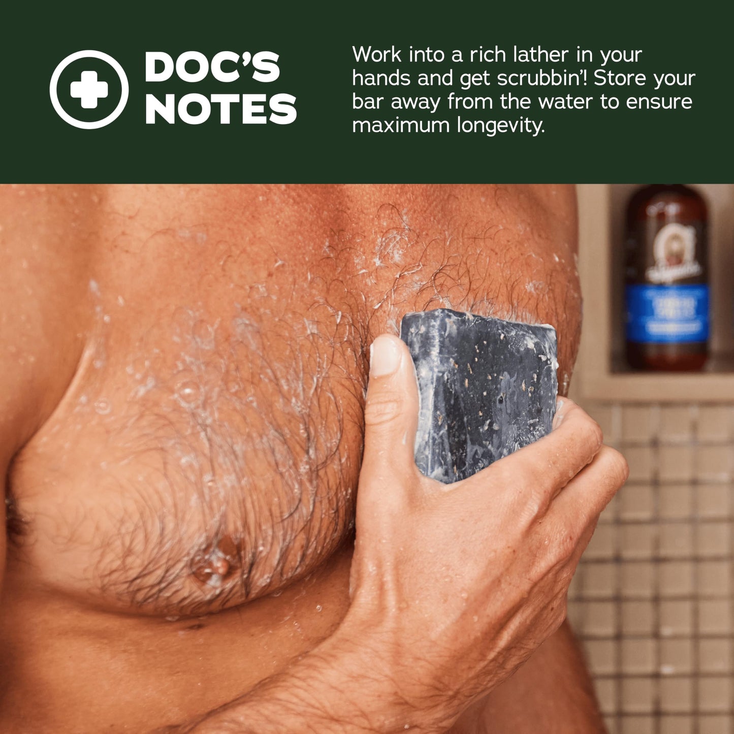 Dr. Squatch Natural Men’s Bar Soap - Cold Process Body Soap Bar with Natural Oils - Gifts for Men