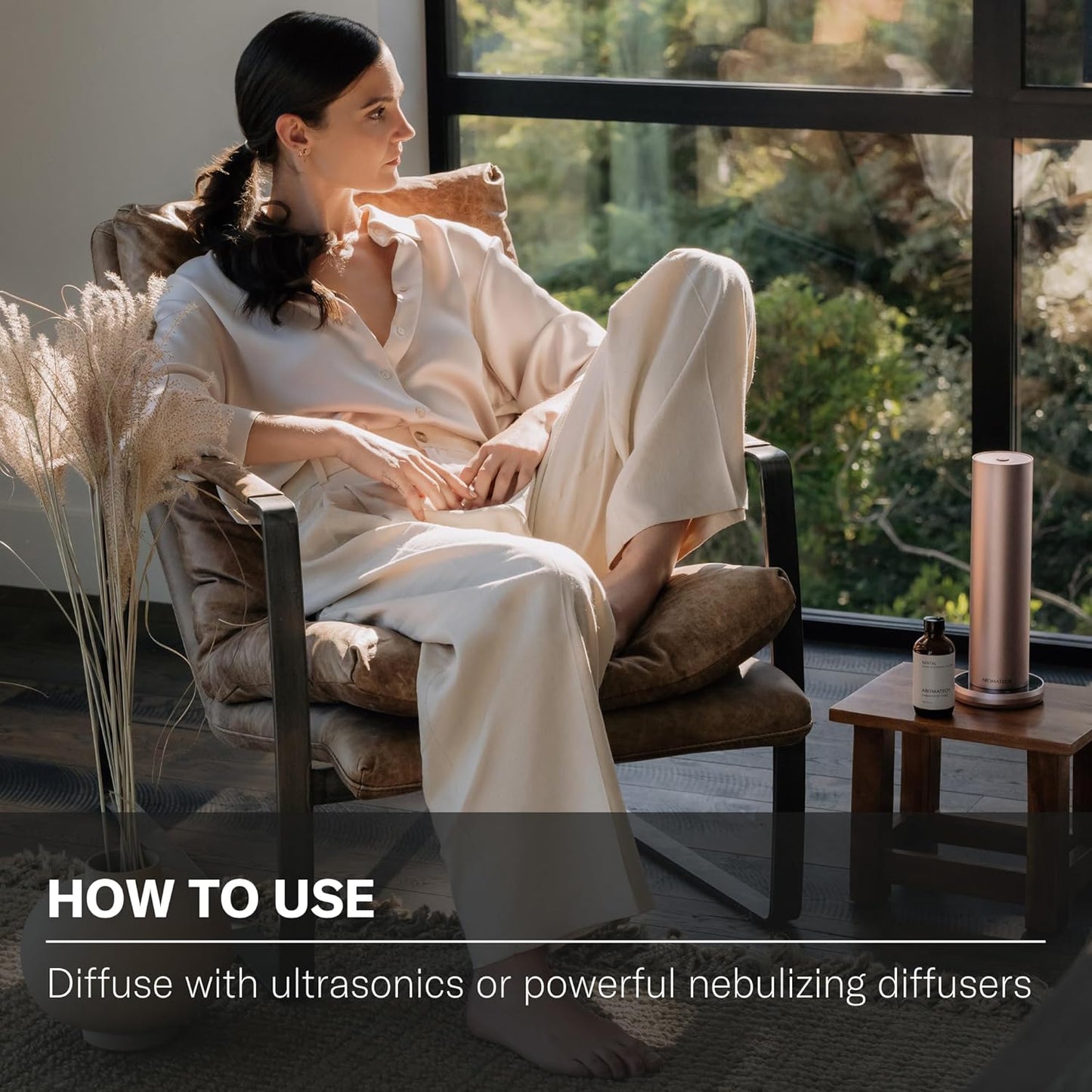 Aromatech Fig & Orange Blossom Aroma Essential Oil Blend: Hotel Inspired Aromatherapy with for Ultrasonic Diffusers & Nebulizers - 2 fl oz, 60 mL