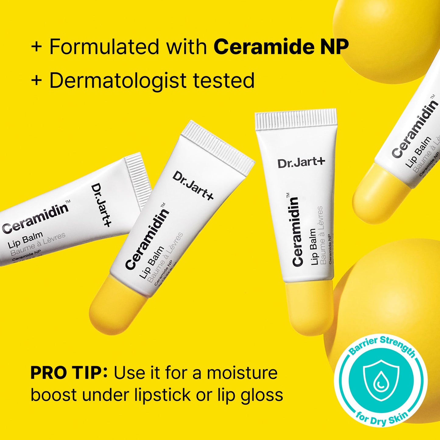 Dr.Jart+ Ceramidin Jelly Korean Lip Balm with Ceramides | Korean Skin Care, 0.23 Fl Oz