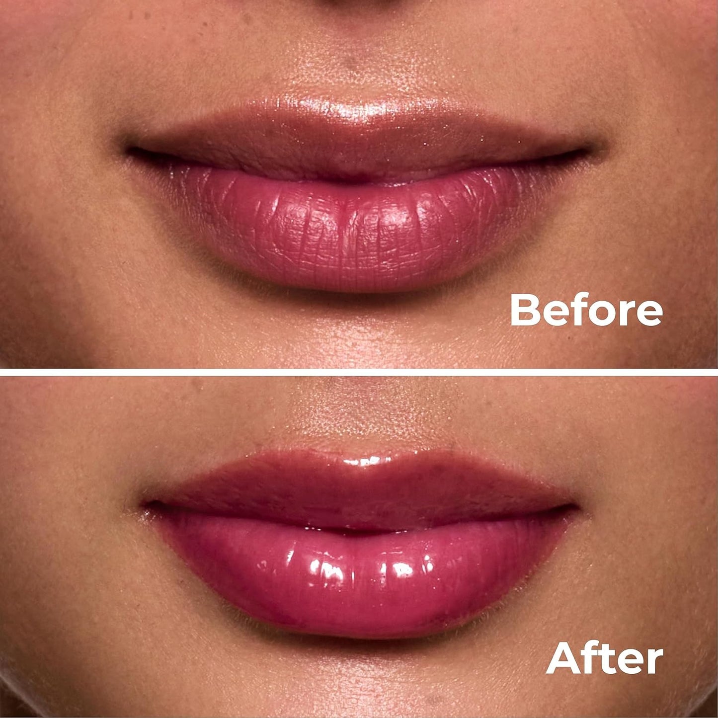 All-in-One Lip Oil - Lightweight, No-Sticky, Tinted, Plumping, Hydrating Lip Gloss - Lip Balm for Day & Night Use, Long-Lasting Lip Stain, Lip Glow Oil, Lip Plumper Tint - Pink Sparkle №402