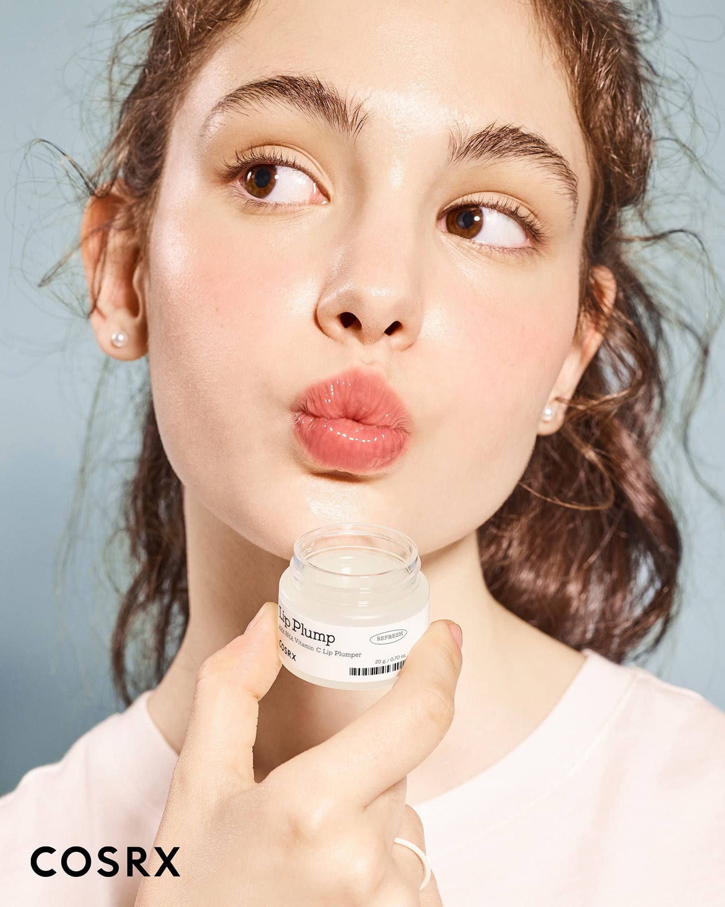 COSRX Honey Sugar Lip Scrub, Lip Exfoliator for Dry Chapped Lips, 0.7 oz