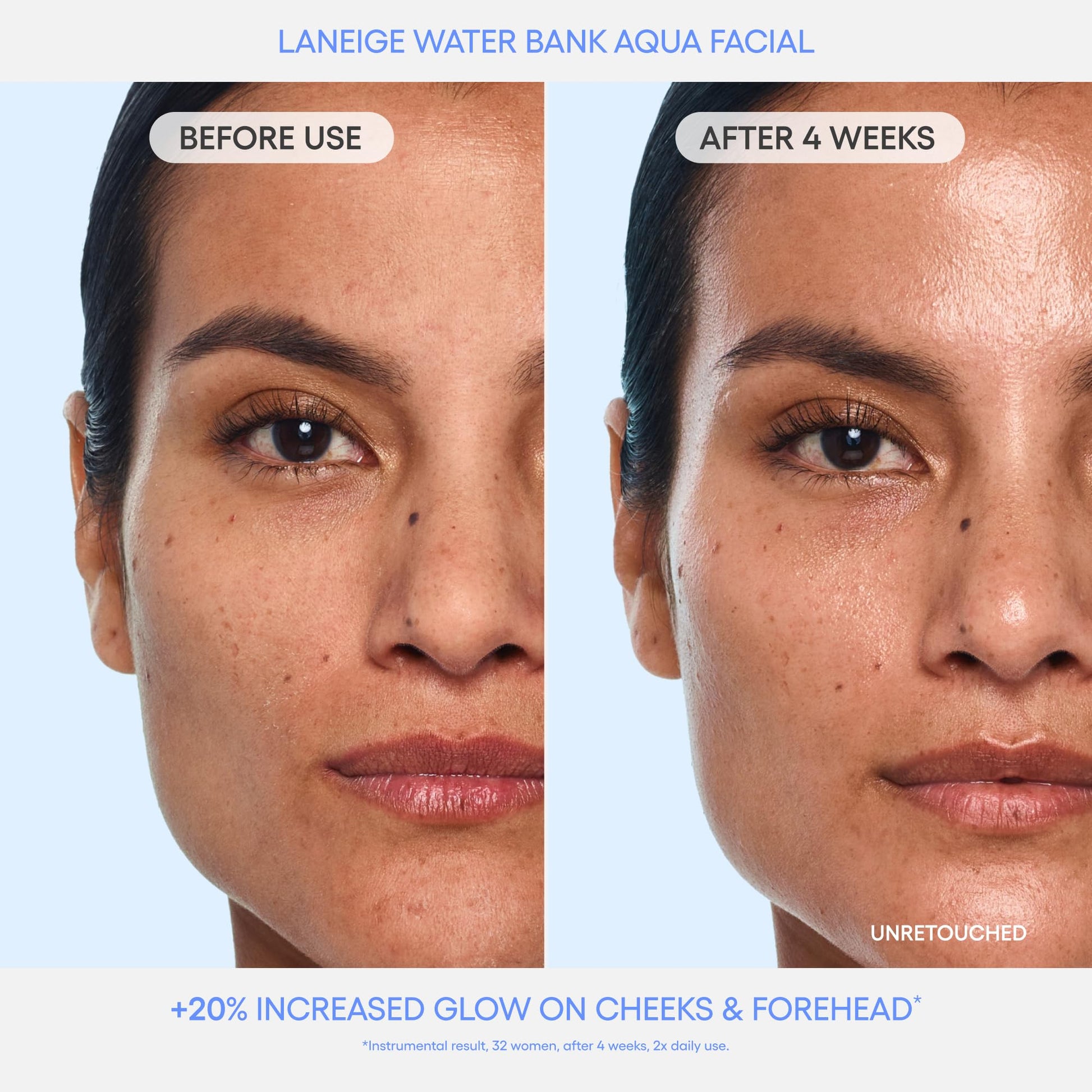 LANEIGE Water Bank Aqua Facial Serum | K-Beauty Exfoliating & Hydrating Serum | AHA BHA PHA Gentle