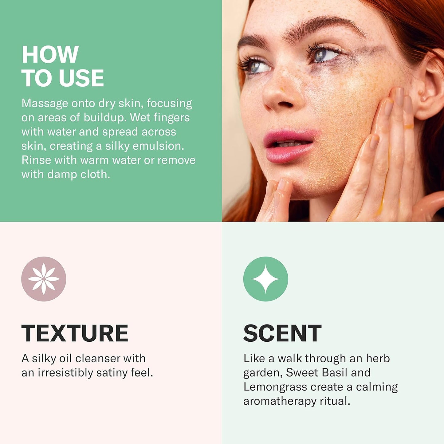 ODACITE MONTANA HARVEST Hemp + Sea Buckthorn OMEGA OIL CLEANSER