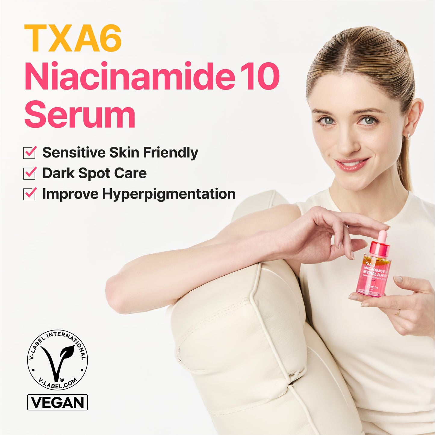 PURITO TXA 6% + Niacinamide Serum | Dark Spot Care, Korean Skincare