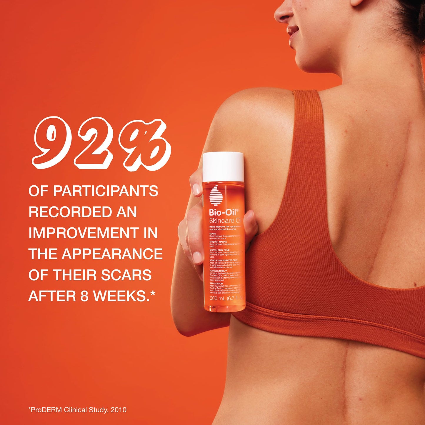 Bio-Oil Skincare Body Oil Serum, Scars & Stretch Marks, 2 fl oz