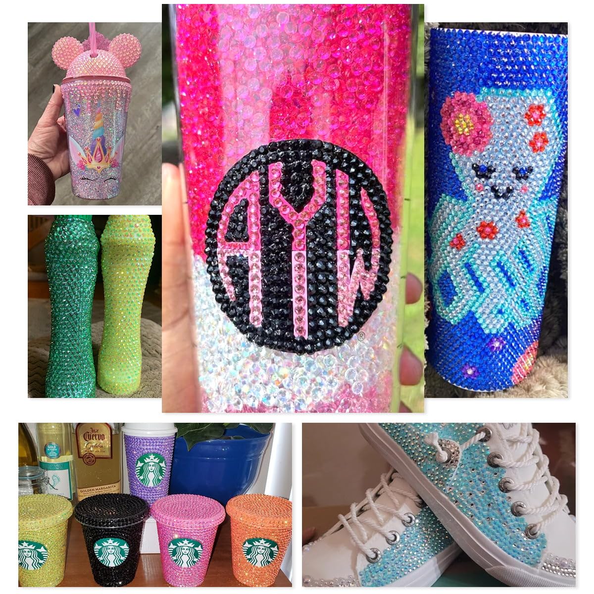 16000PCS Peridot AB Resin Rhinestones for Crafting 3mm 4mm 5mm Fresh Green Flatback Jelly Stones Bulk SS10 SS16 SS20 No-Hotfix Diamonds Crystals Gems for Nails Face Eyes Makeup Tumblers Bottles Crafts