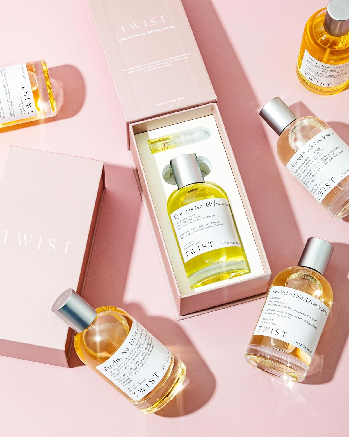 Twist - Select No. 35 - Eau De Parfum Inspired by J. Malone English Pear & Freesia, Long-Lasting Perfume For Women, Paraben Free, Vegan, Clean Ingredients, Fragrance - Spray 100 ml | 3.4 fl. oz.