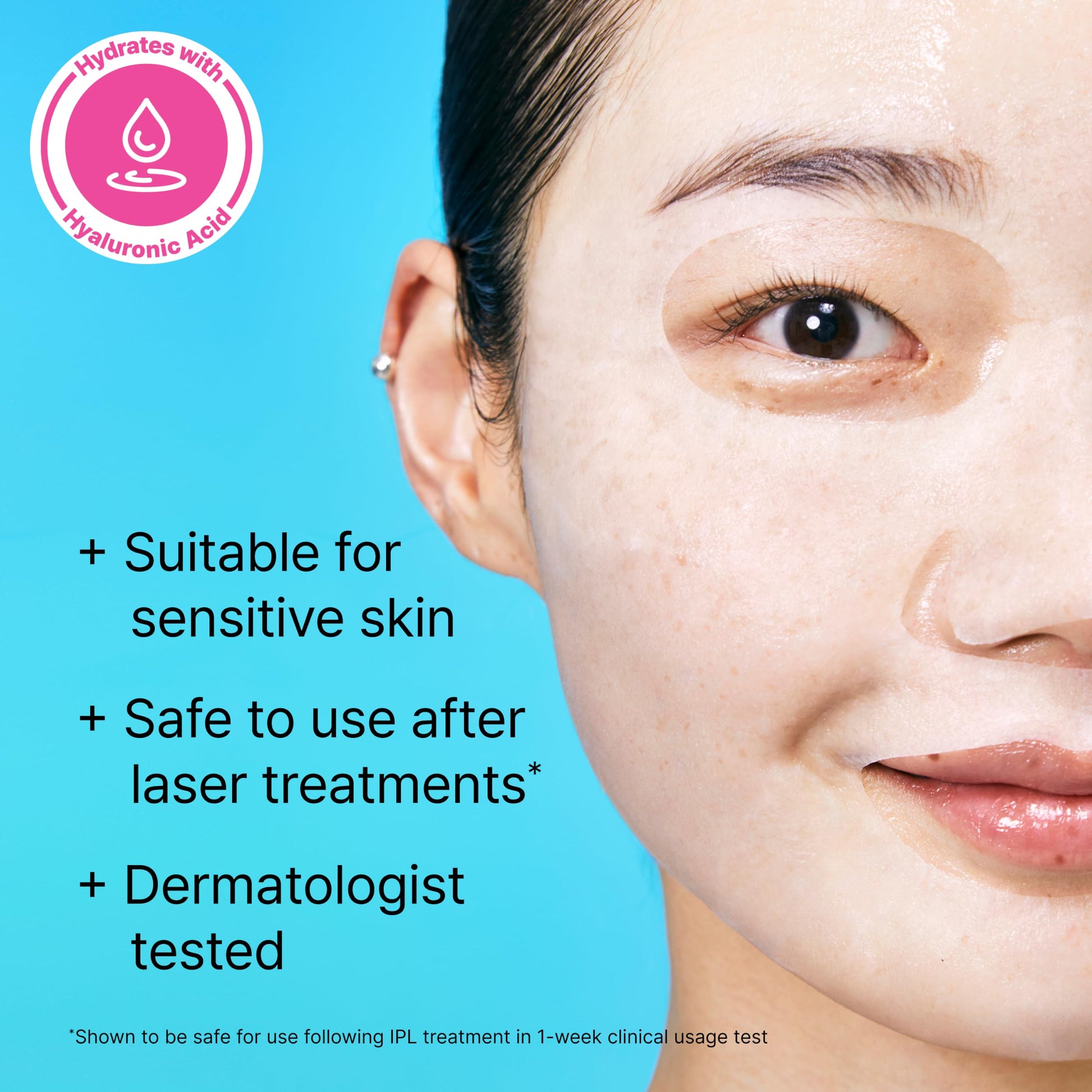 Dr.Jart+ Dermask Vital Hydra Solution Glow Korean Face Mask with Hyaluronic Acid for Glass Skin |