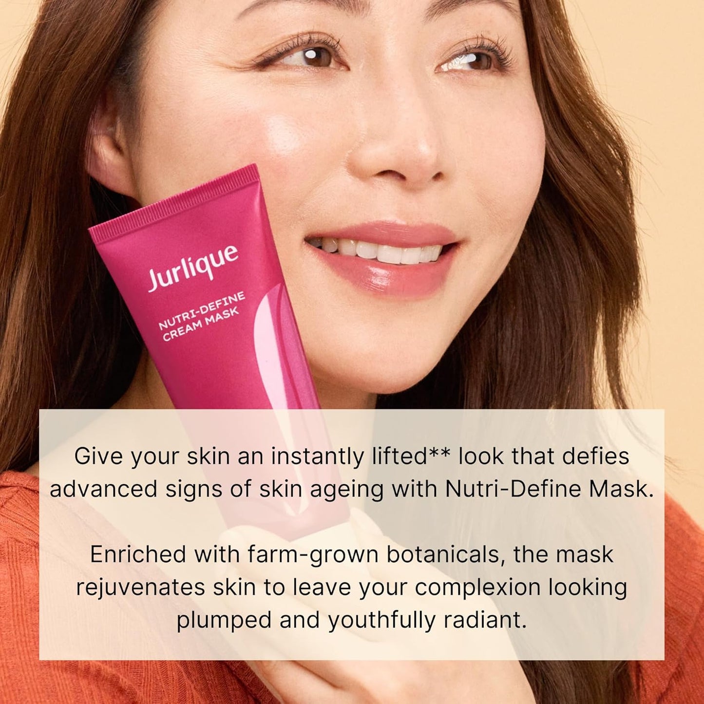 Jurlique. Nutri-Define Cream Mask 100ml | Hydrating Face Mask | For All Skin Types Including Dry, Oily & Sensitive Skin| Beauty Skincare Products for Women/Men | Australian Made