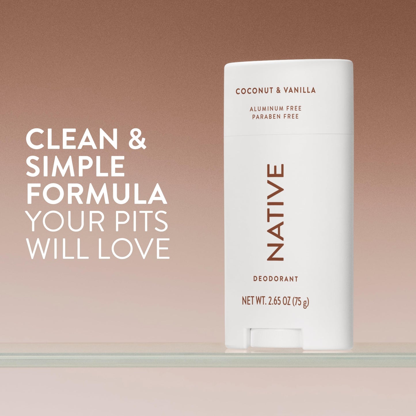 Native Deodorant Contains Naturally Derived Ingredients, 72 Hour Odor Control, Deodorant for Women