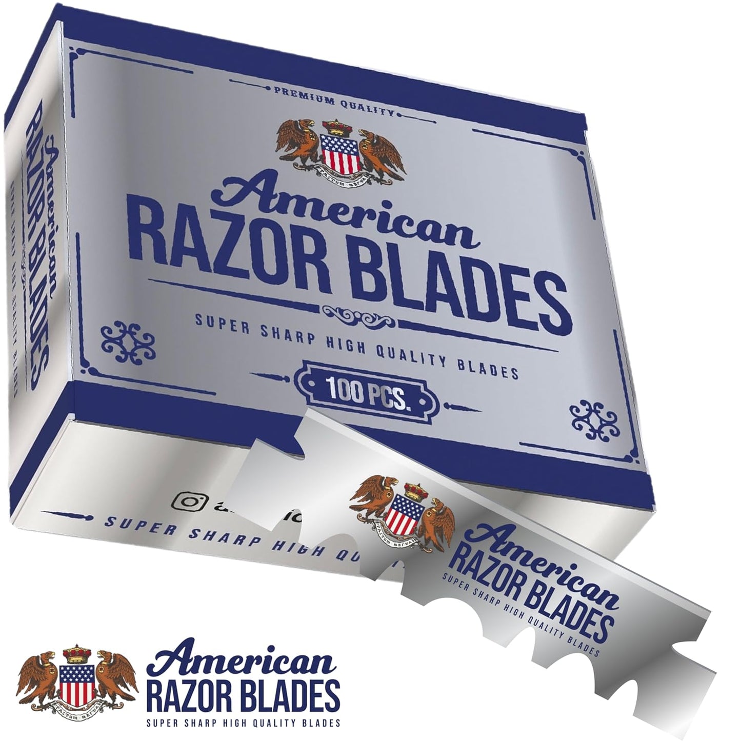 American Razor Blades from The Shave Factory - Single Edge Razor Blades (2)