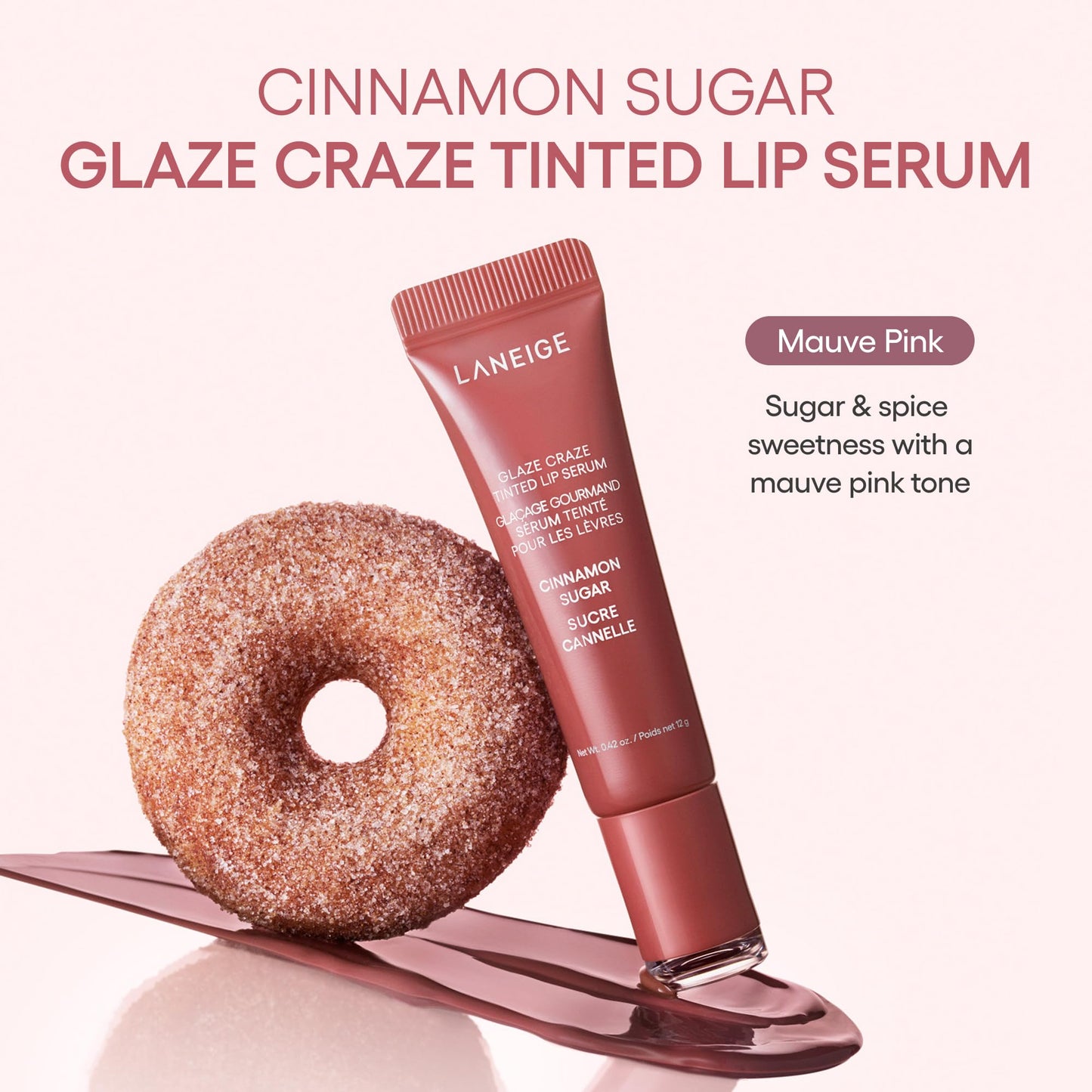 LANEIGE Glaze Craze Tinted Lip Serum: Hydrating, Lip Barrier-Boosting, Softening Lip Serum