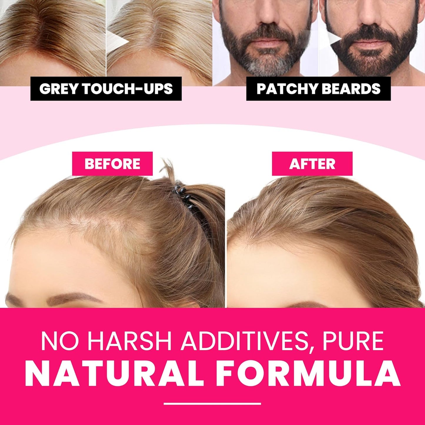 VELO Hairline Powder–LIGHT BLONDE Hair Root Touch Up Powder for Women & Men–Instantly Covers Gray Hair, Thinning Hair & Bald Spots–Sweatproof Root Cover Up–Puff & Mirror Compact 13 Shades