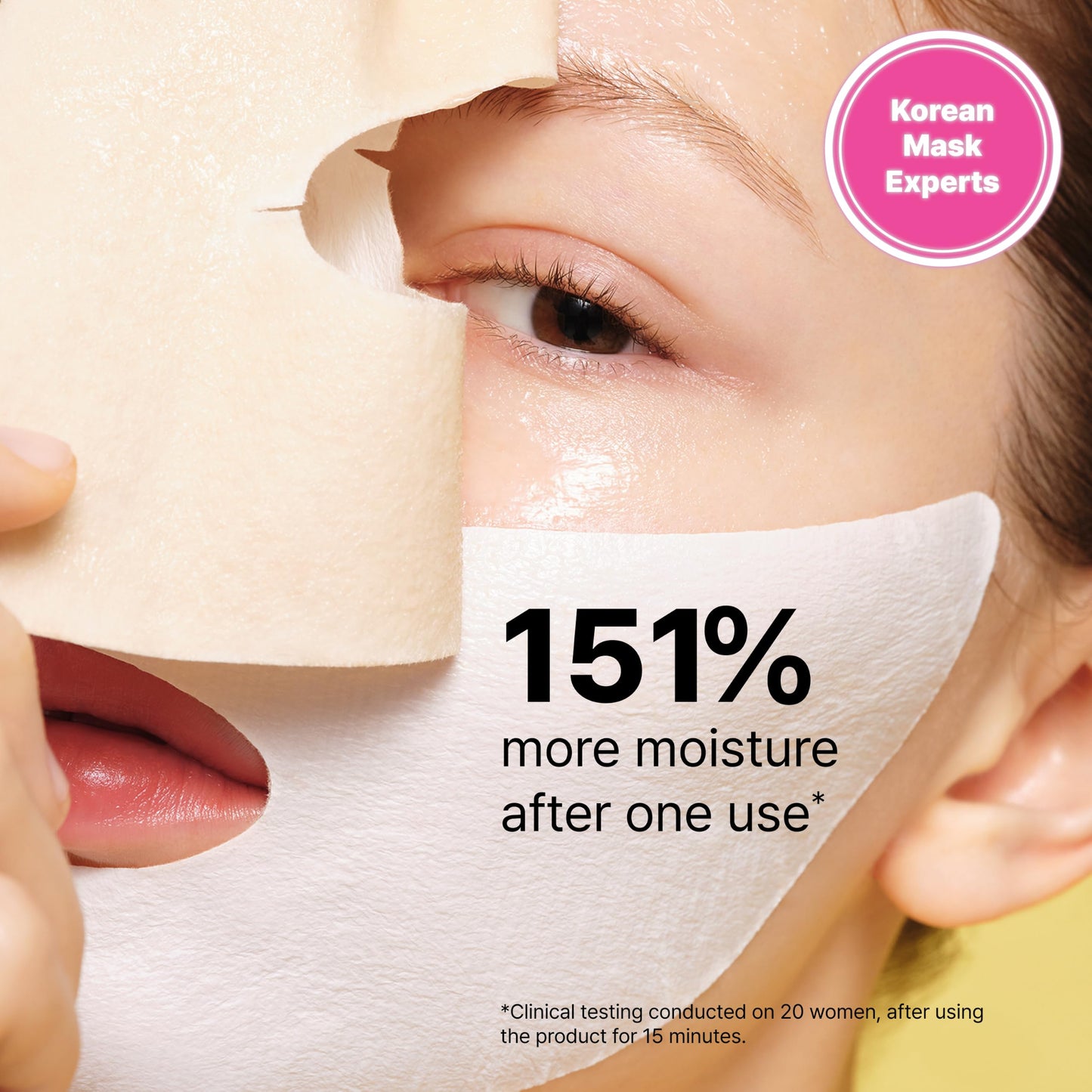 Dr.Jart+ Ceramidin Cream-Infused Korean Face Mask for Dry Skin with Ceramides and Panthenol | Sheet