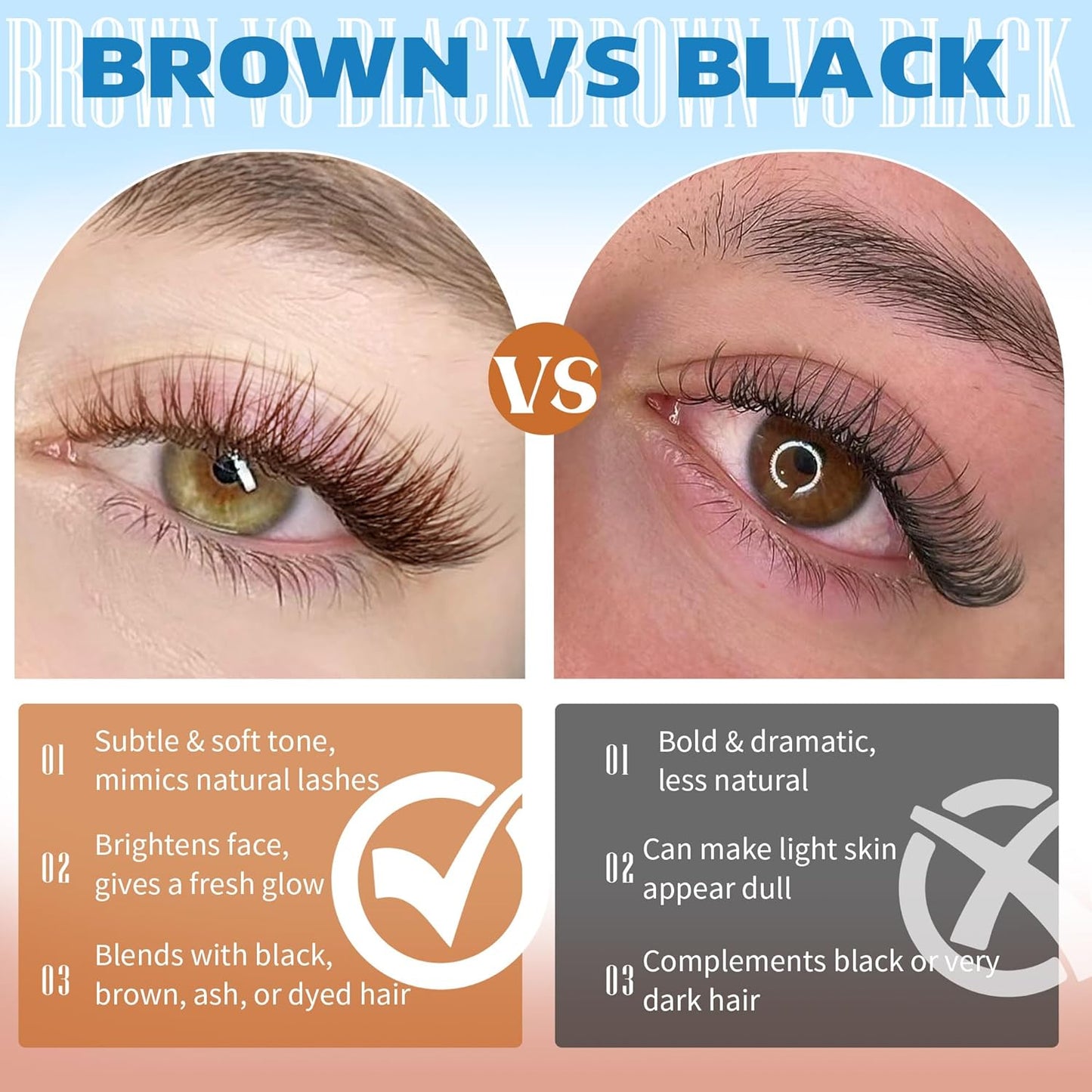 Brown Lash Clusters Natural Eyelash Clusters Fluff Individual Lashes Wispy Cluster Eyelash Extensions 8-16MM Lash Extensions Matte Brown Lashes Clusters Soft Eye Lashes Pack by TNFVLONEINS