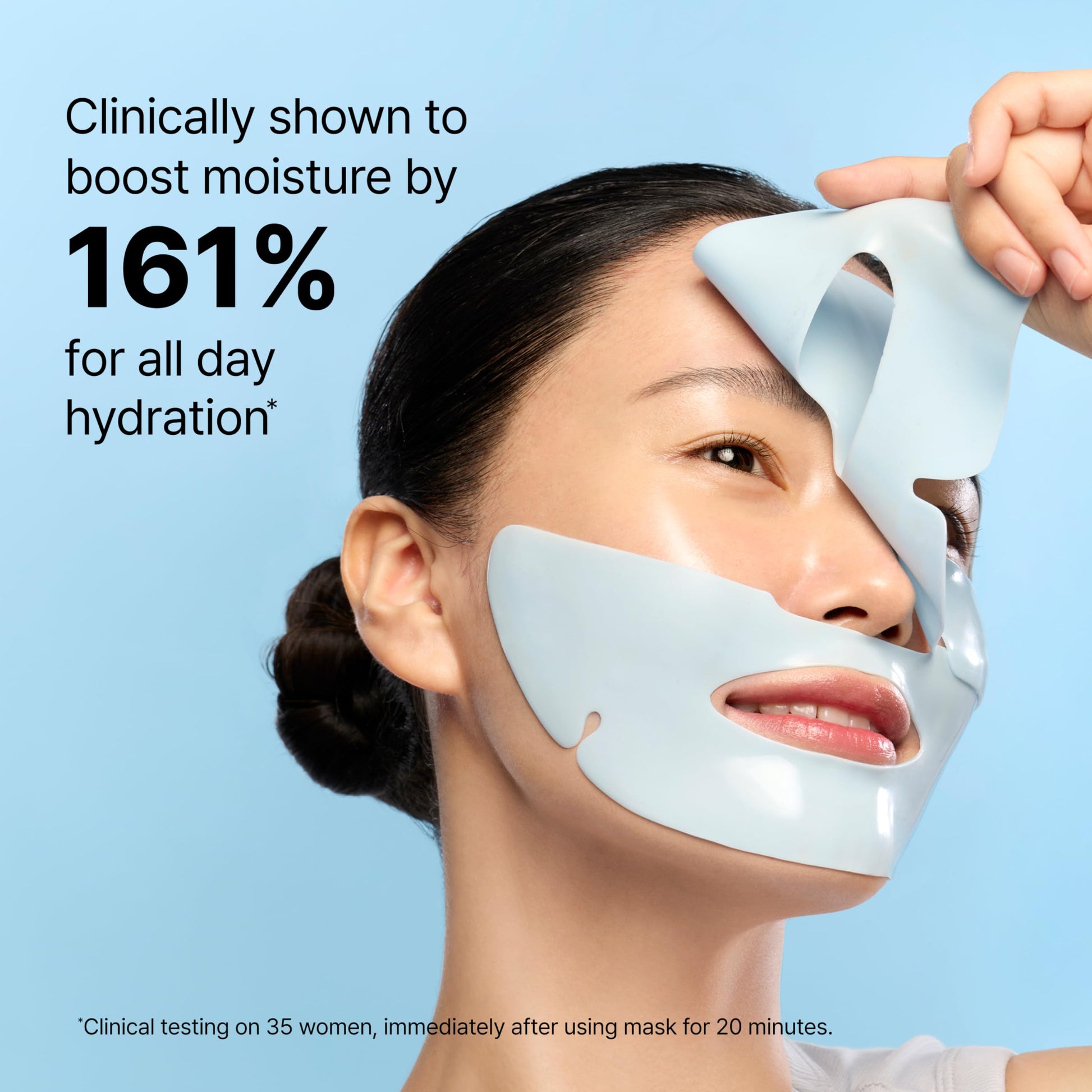 Dr.Jart+ Cryo Rubber Moisturizing and Cooling Korean Face Mask with Hyaluronic Acid and Peptides|