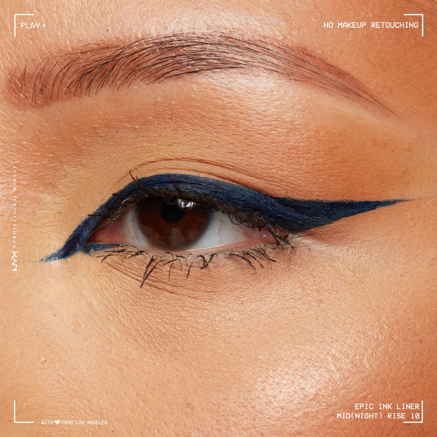 NYX PROFESSIONAL MAKEUP Epic Ink Eyeliner, Up To 24HR Wear, Mid Night Rise