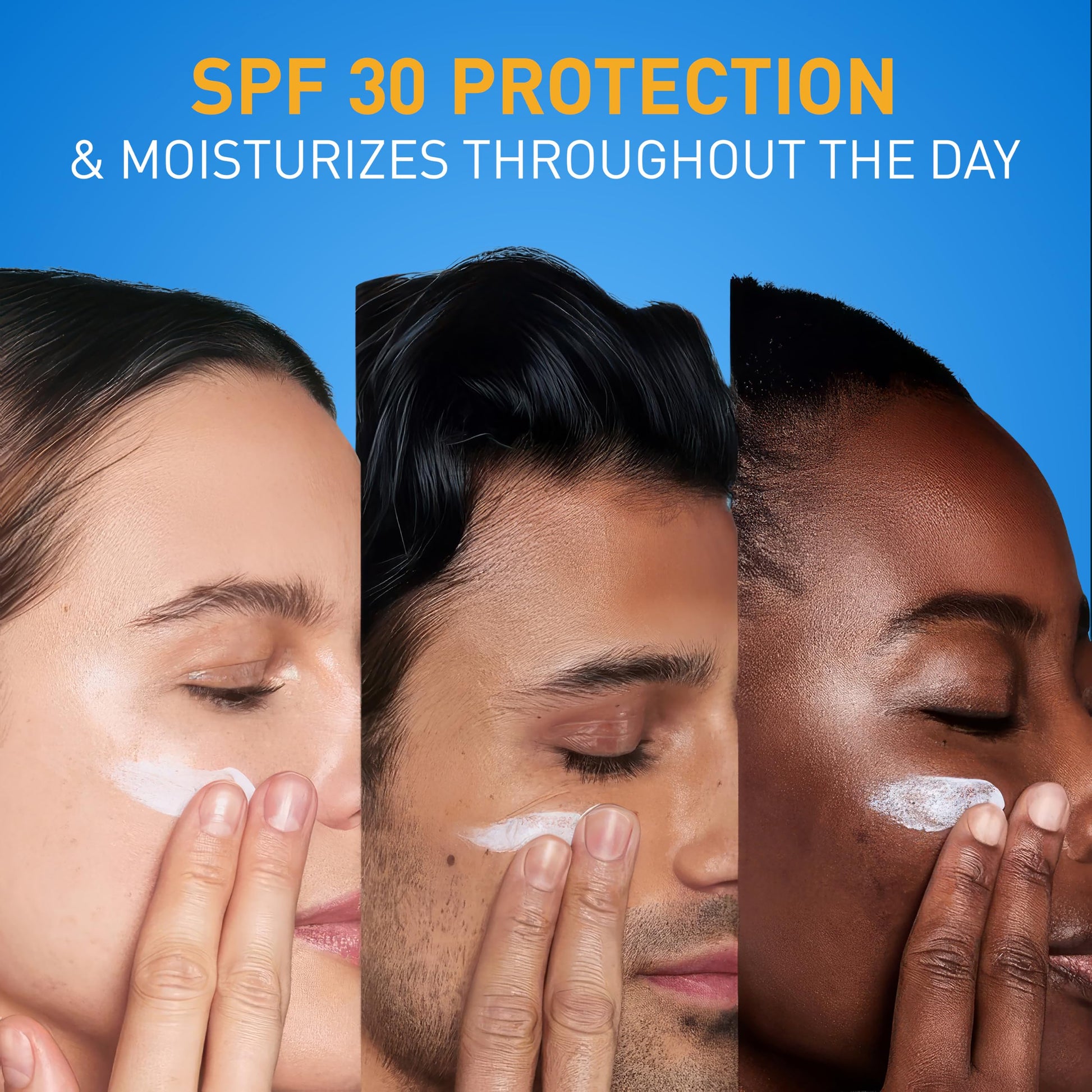 CeraVe AM Oil Face Moisturizer Lotion, Sunscreen for Face, SPF 30, 3oz