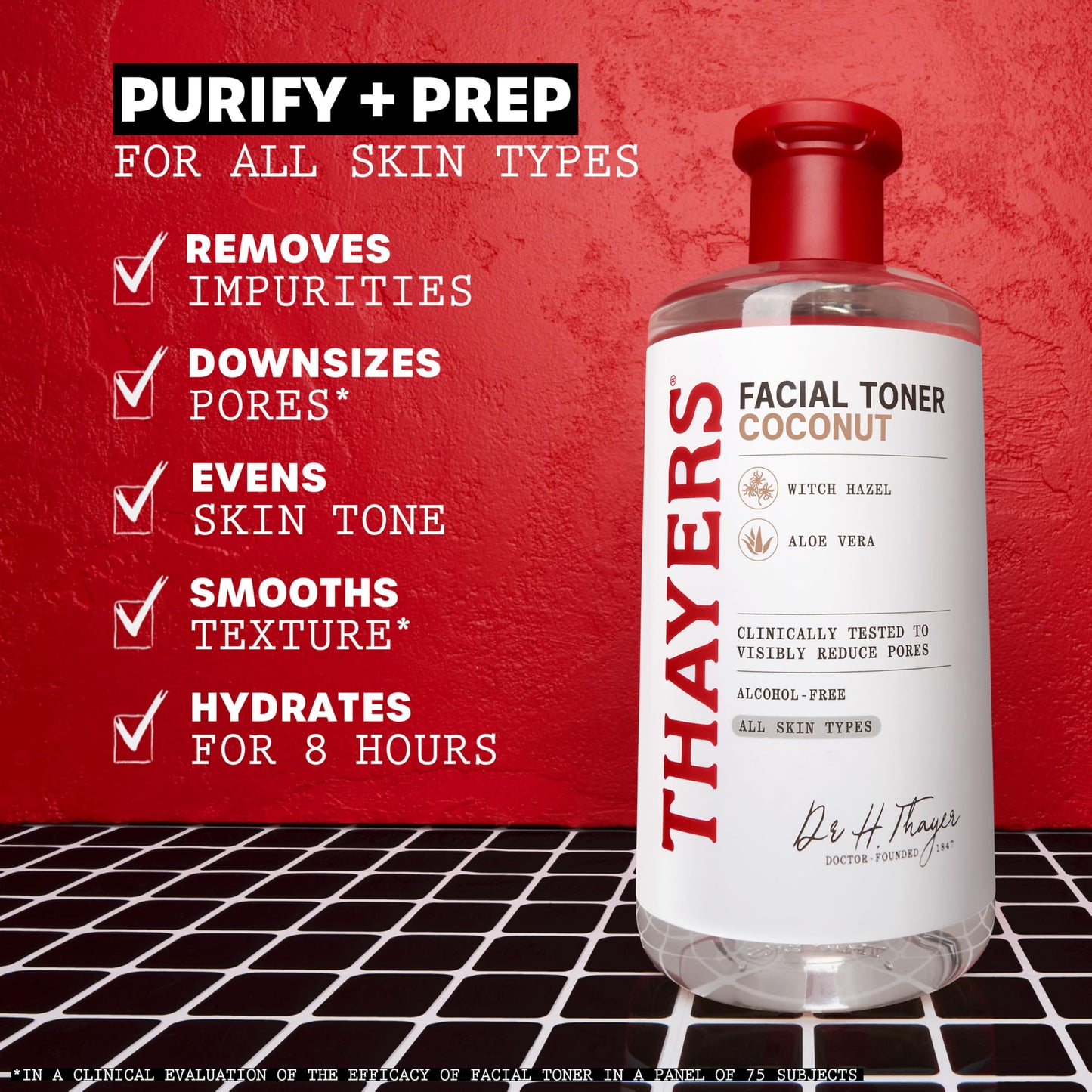 THAYERS Alcohol-Free, Hydrating Coconut Water Witch Hazel Facial Toner with Aloe Vera Formula