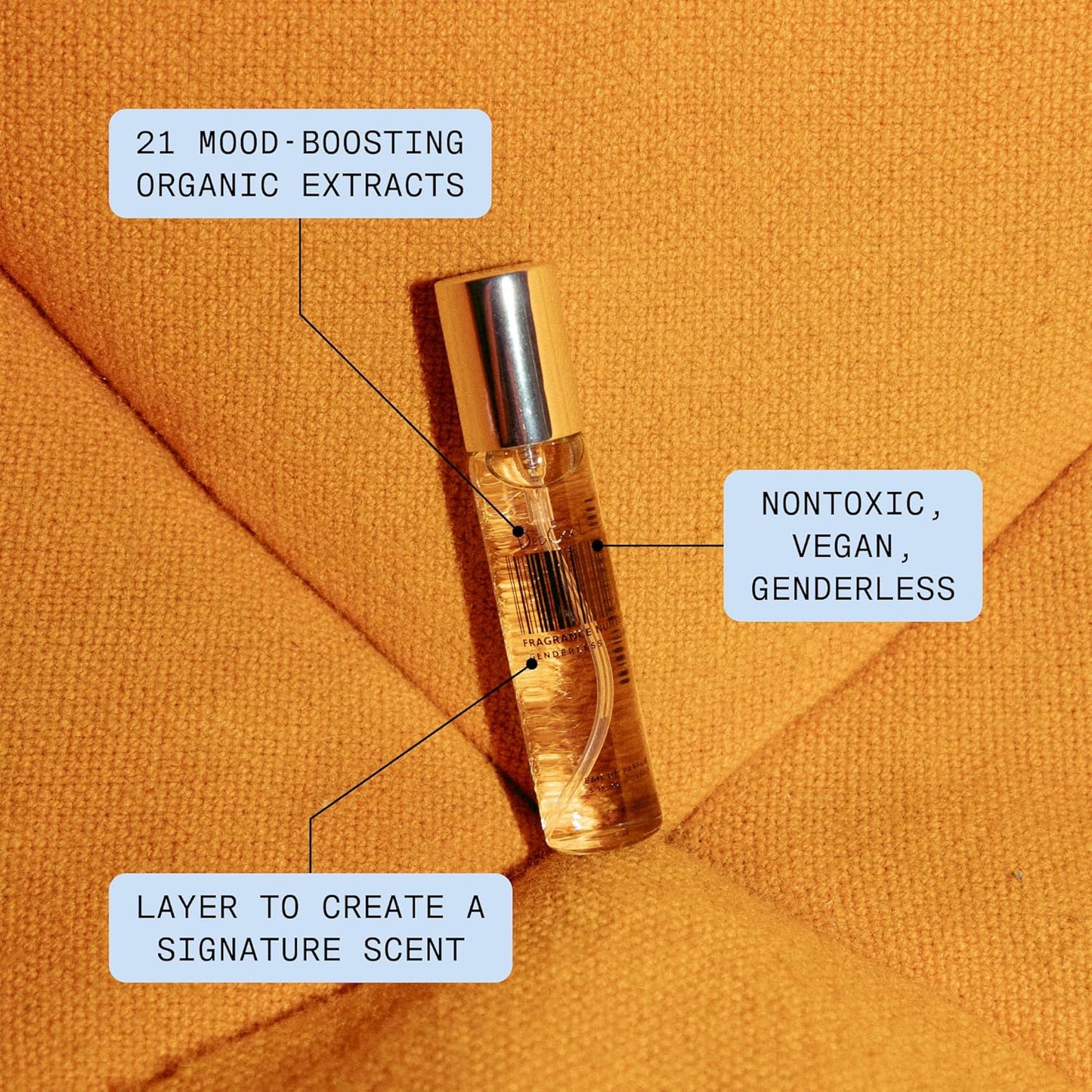 DedCool Eau de Parfum (02-0.5 fl oz) With Notes of Sandalwood, Jupiter, Perfume for Men and Women, Luxury Fragrance, Long Lasting, with Essential Oils, Non-Toxic, Vegan, Fragrance For All