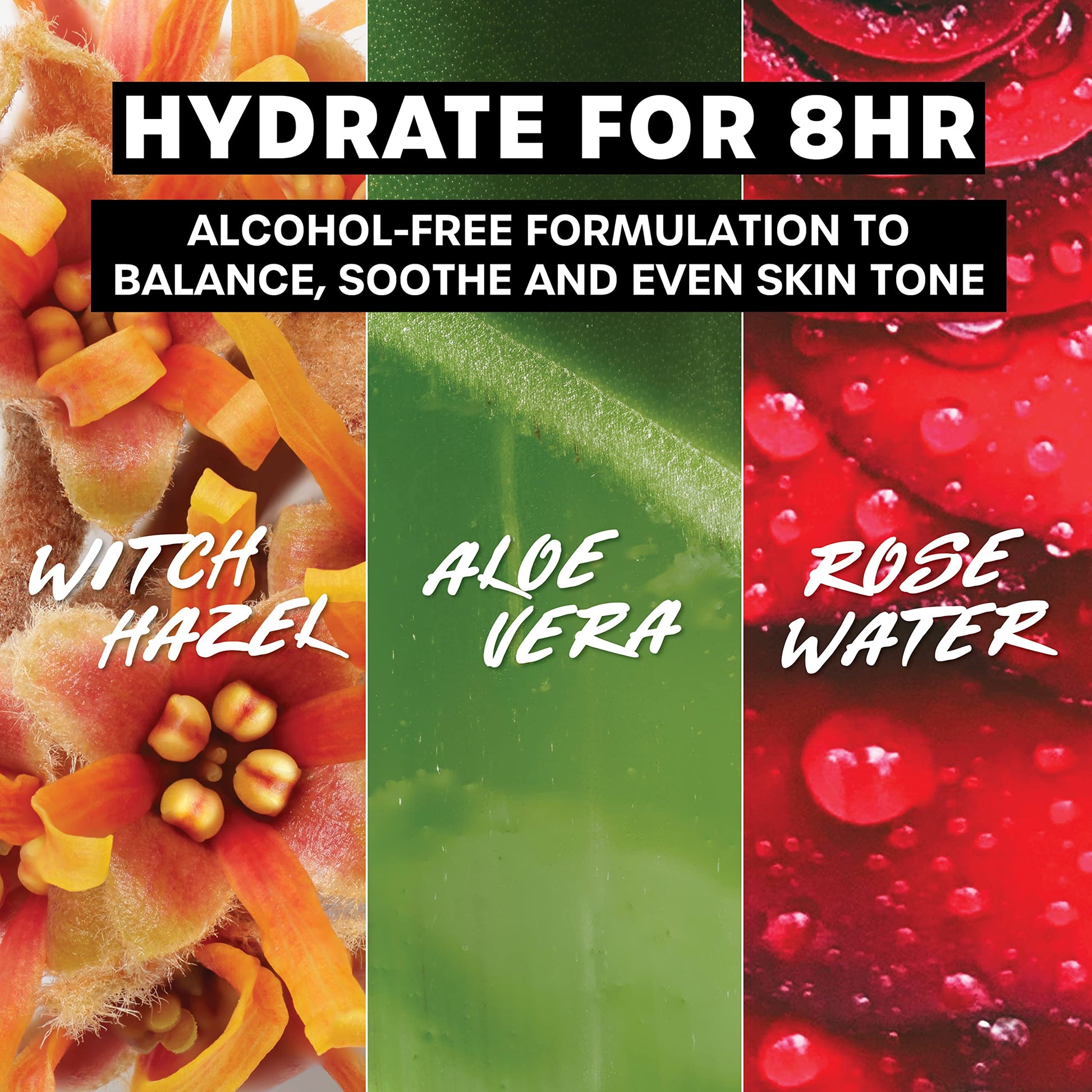 THAYERS Alcohol-Free, Hydrating Rose Petal Witch Hazel Facial Toner with Aloe Vera Formula, Vegan