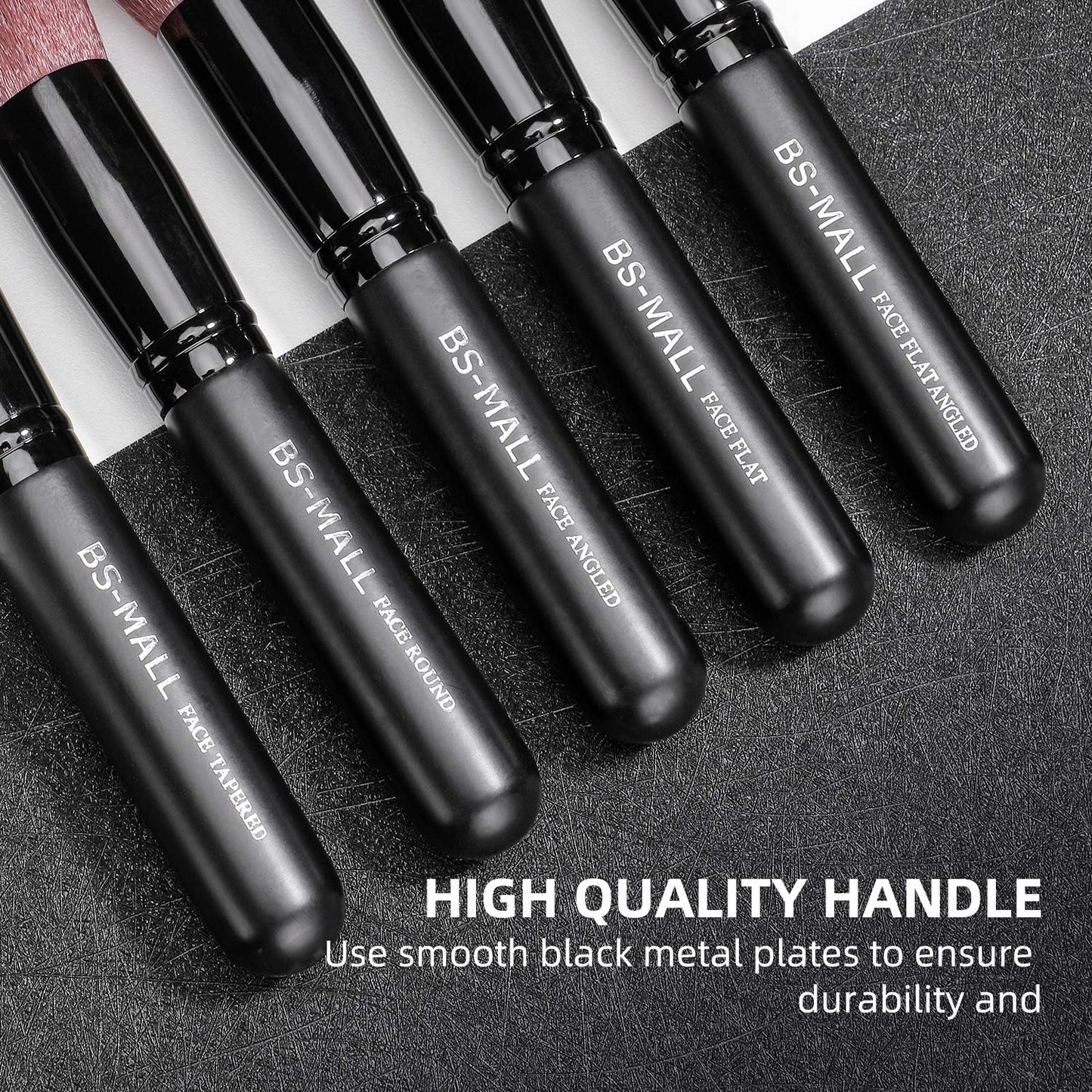 Makeup Brushes BS-MALL Premium Synthetic Foundation Powder Concealers Eye Shadows Makeup 14 Pcs