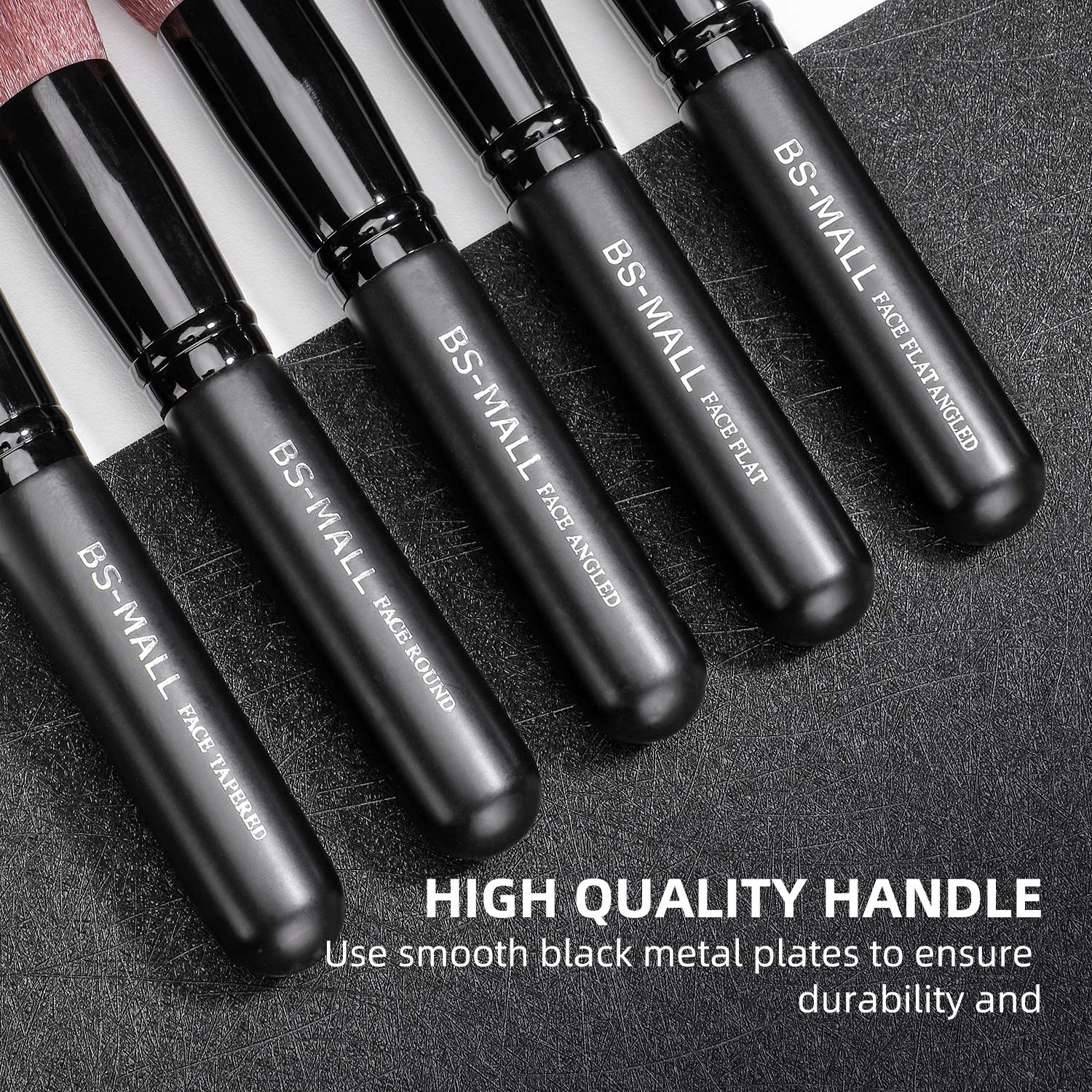 Makeup Brushes BS-MALL Premium Synthetic Foundation Powder Concealers Eye Shadows Makeup 14 Pcs