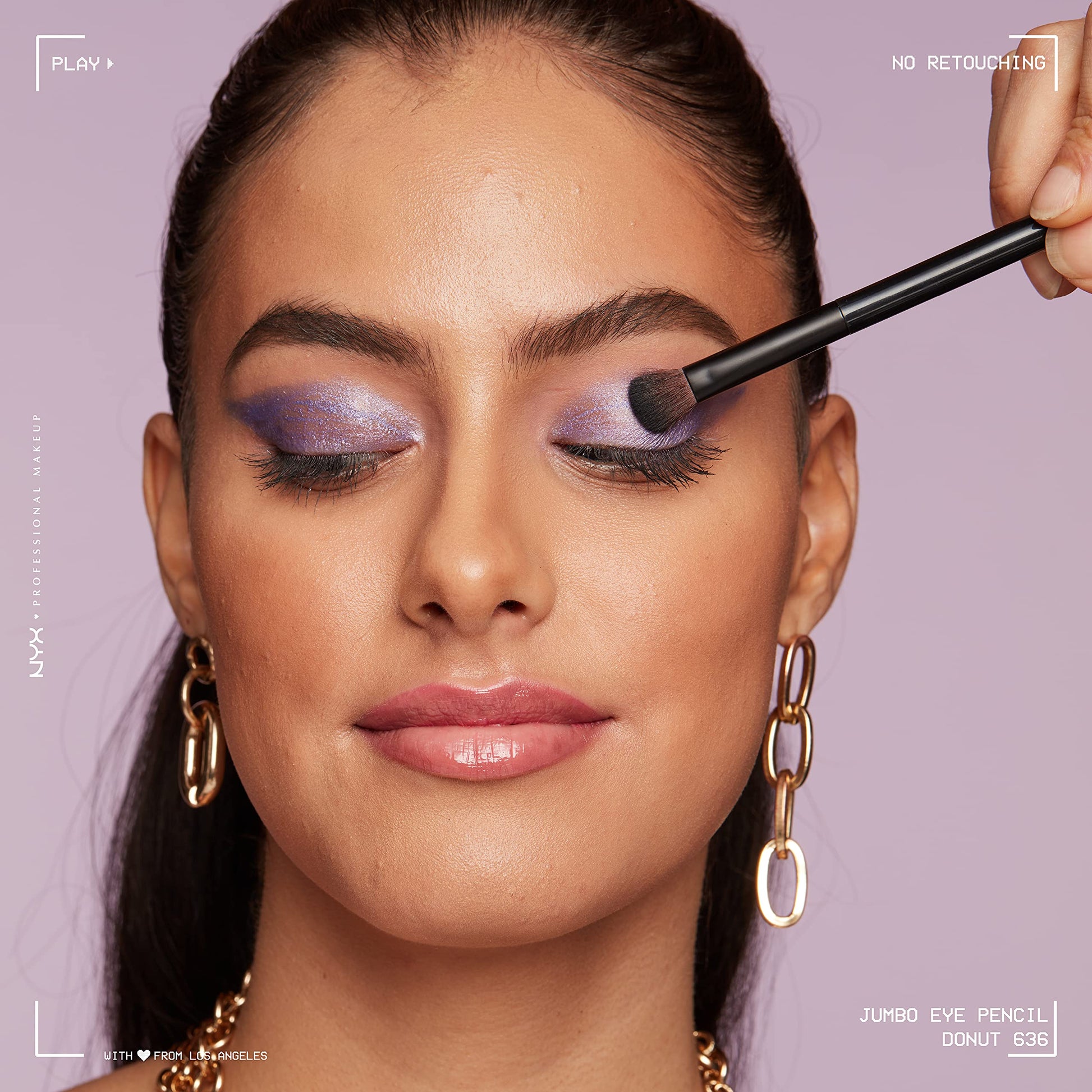NYX PROFESSIONAL MAKEUP Jumbo Eye Pencil, Blendable Eyeshadow Stick & Eyeliner Pencil - Donut