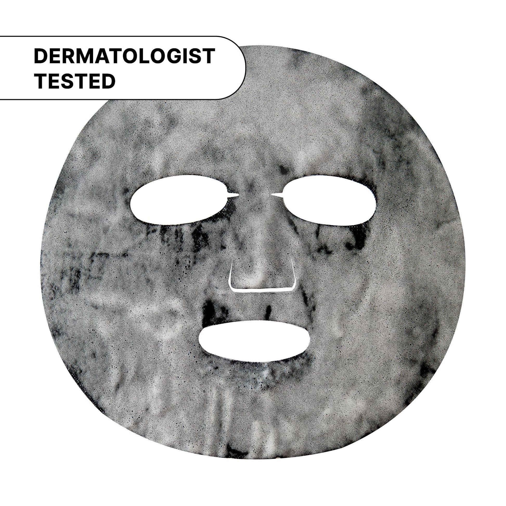 Dr.Jart+ Dermask Porecting Solution Korean Charcoal Face Mask | Sheet Mask for Oily Skin | Korean