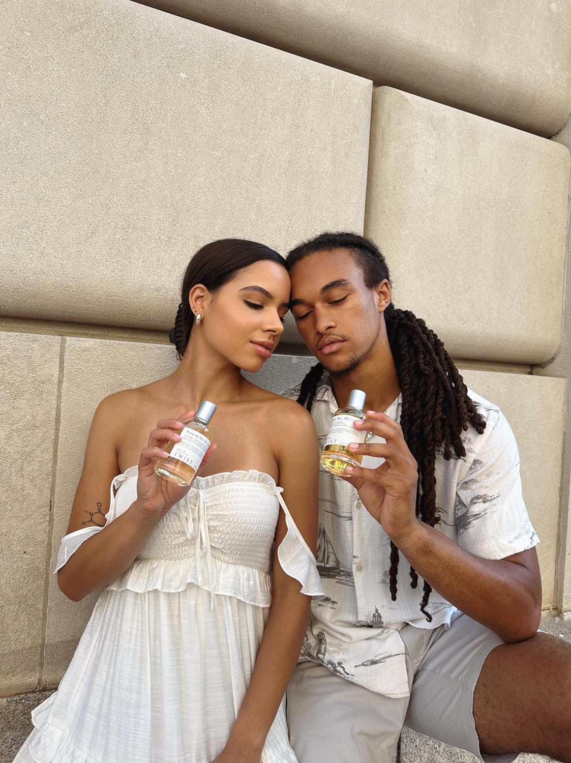 Twist Astre No. 87 - Eau De Parfum Inspired by T. Ford Soleil Blanc, Long-Lasting Perfume For Women & Men, Paraben Free, Vegan, Clean Ingredients, Unisex Fragrance - Spray 100 ml (3.4 fl. oz.)